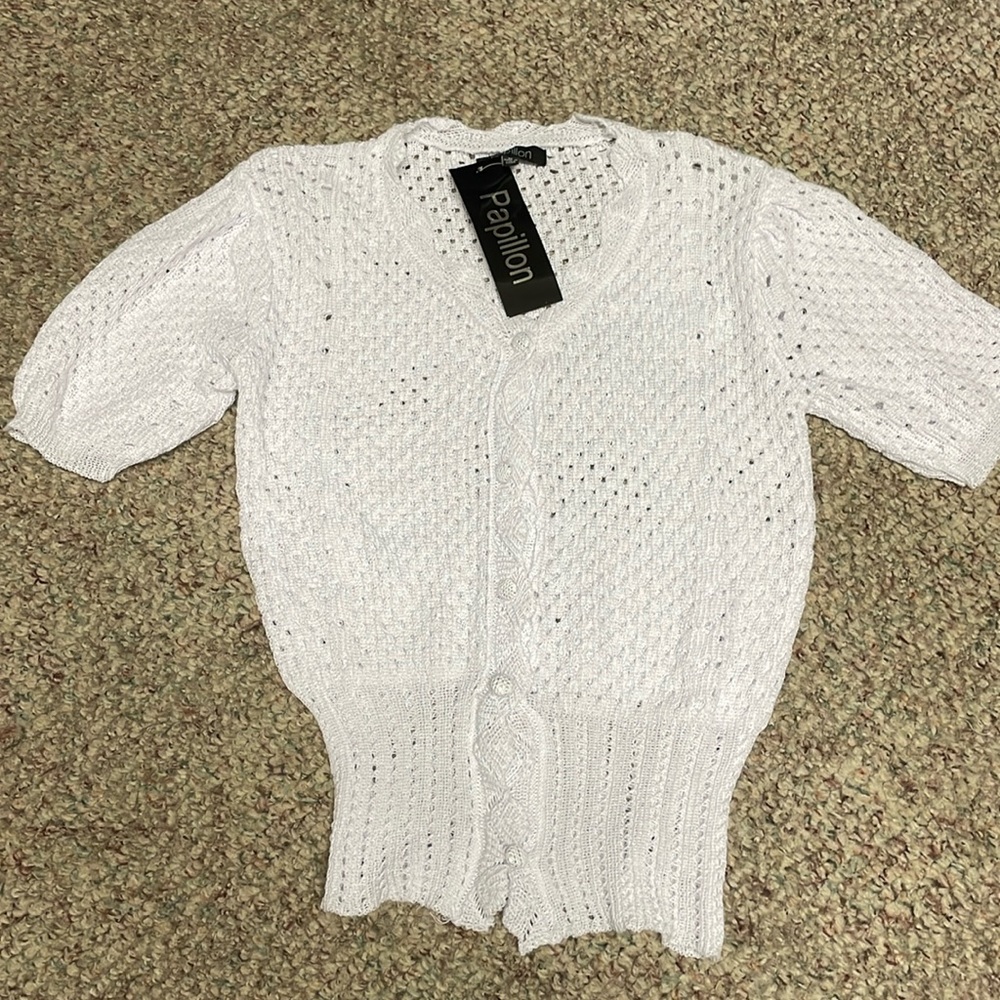 New papillon cardigan